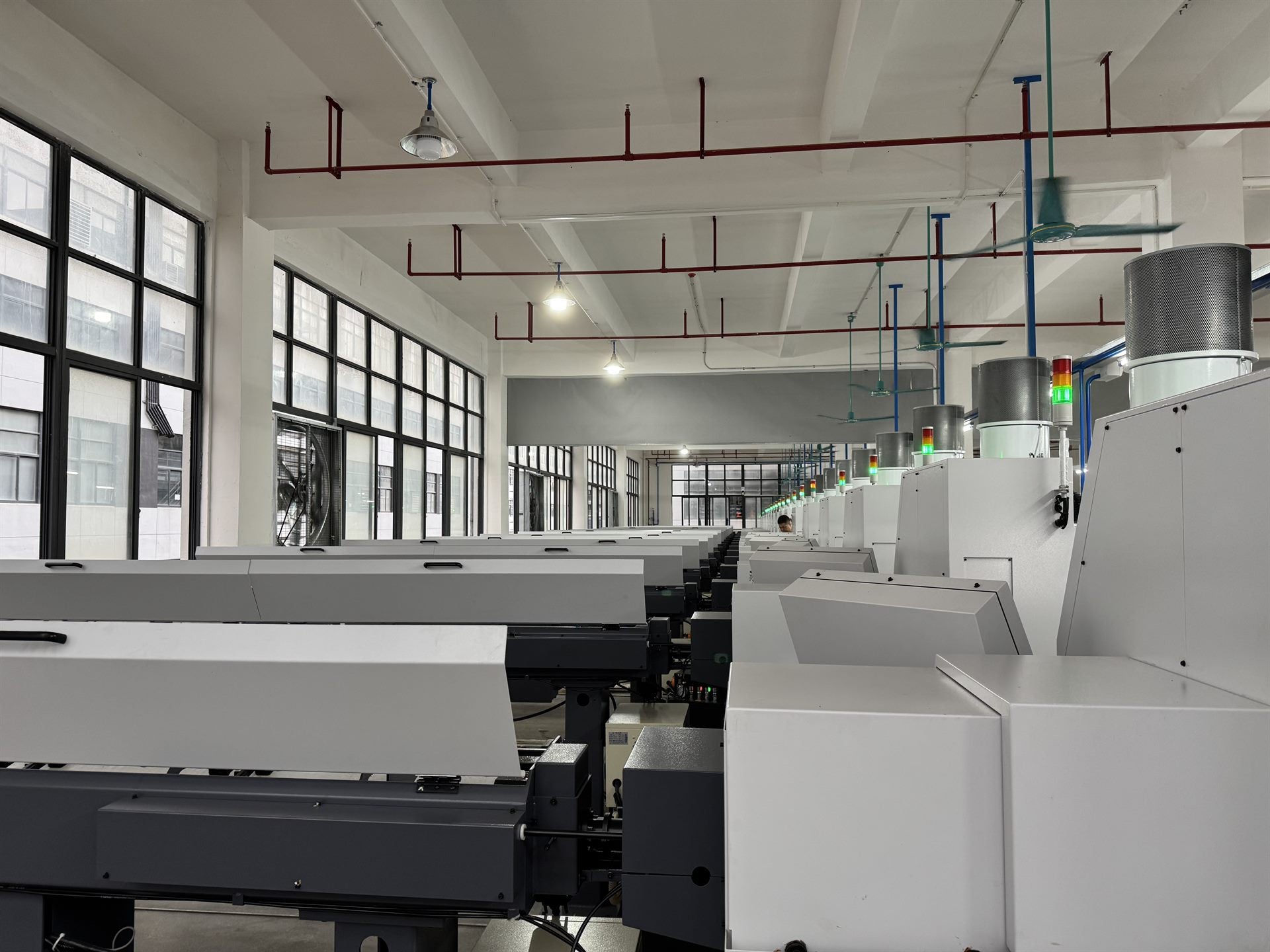 Sunhom factory floor used for industries served section