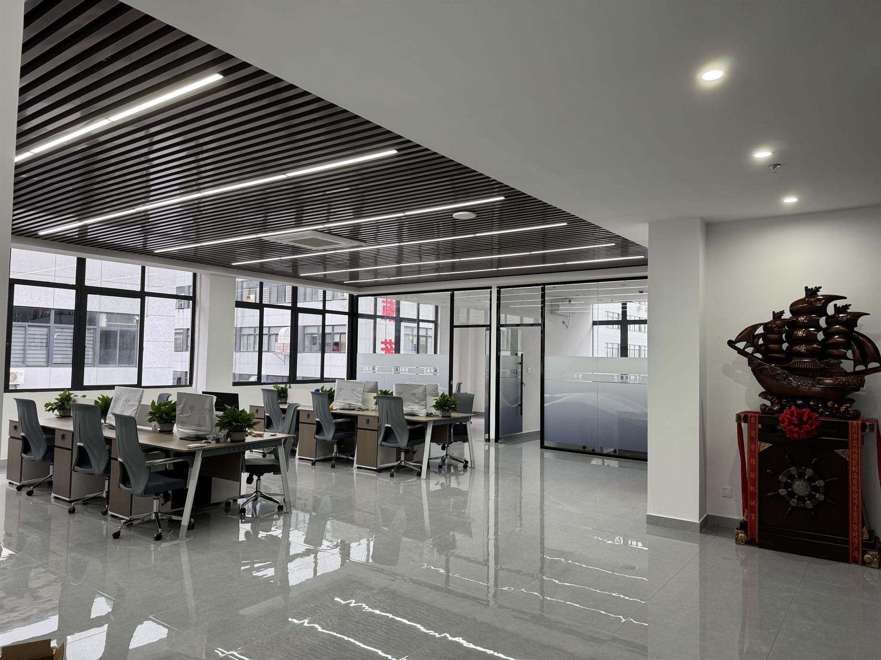 Sunhom office and project coordination area