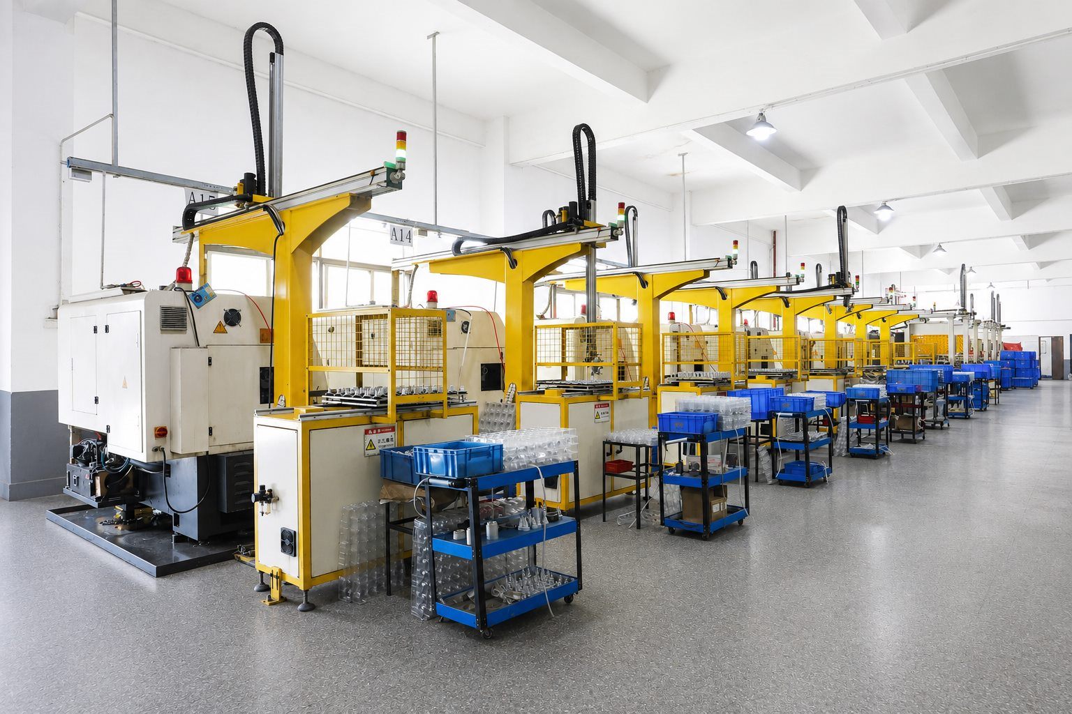Secondary operation line in Sunhom factory