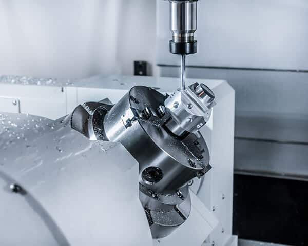 5-axis CNC machining process