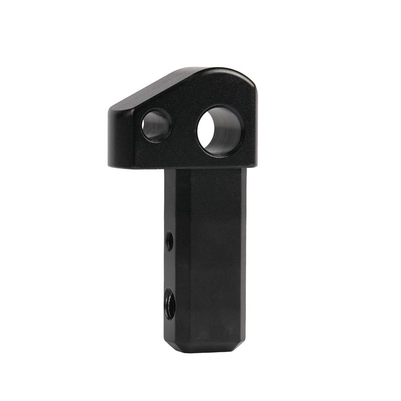 Black CNC machined bracket
